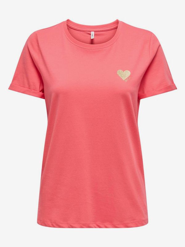 ONLY ONLY Kita Majica Rdeča