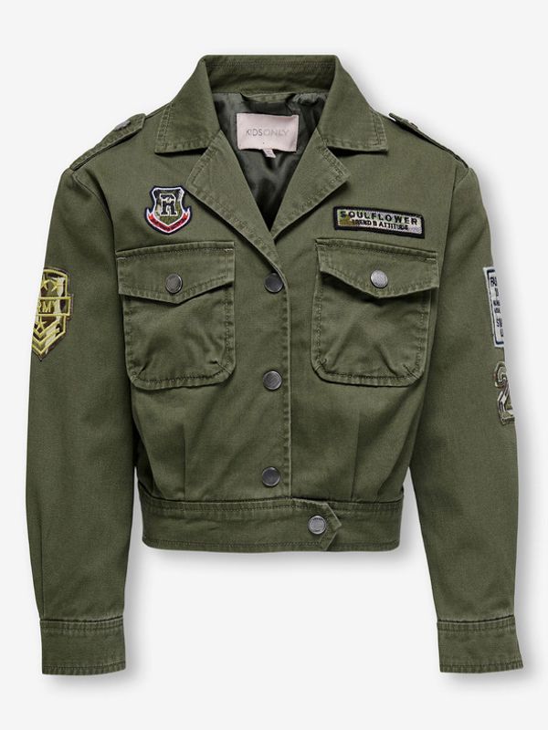 ONLY ONLY Stine Jakna otroška Zelena