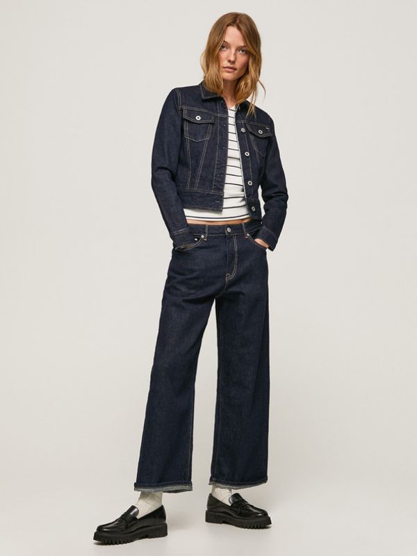 Pepe Jeans Pepe Jeans Edie Kavbojke Modra