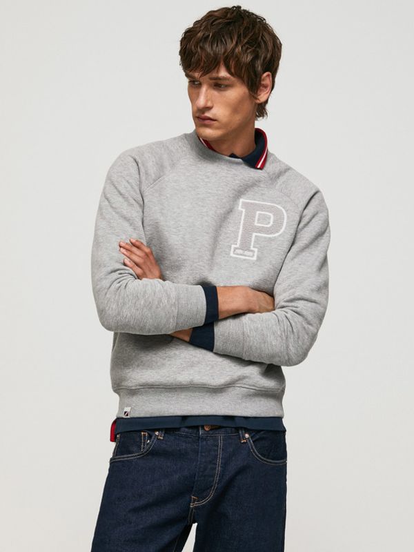Pepe Jeans Pepe Jeans Pike Pulover Siva