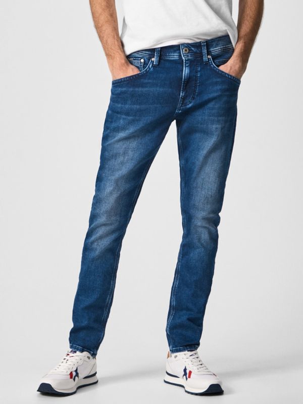 Pepe Jeans Pepe Jeans Track Kavbojke Modra