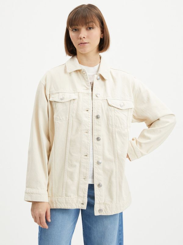 Pieces Pieces Tika Jakna Bež