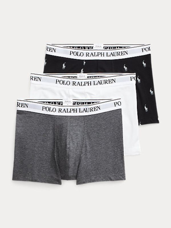 Polo Ralph Lauren Polo Ralph Lauren Oprijete boksarice 3 Piece Siva