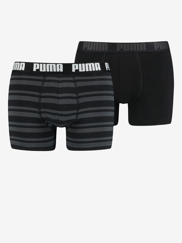 Puma Puma 2-pack Oprijete boksarice Črna