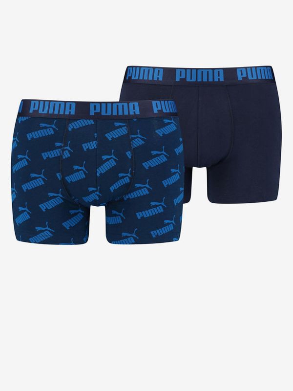 Puma Puma 2-pack Oprijete boksarice Modra