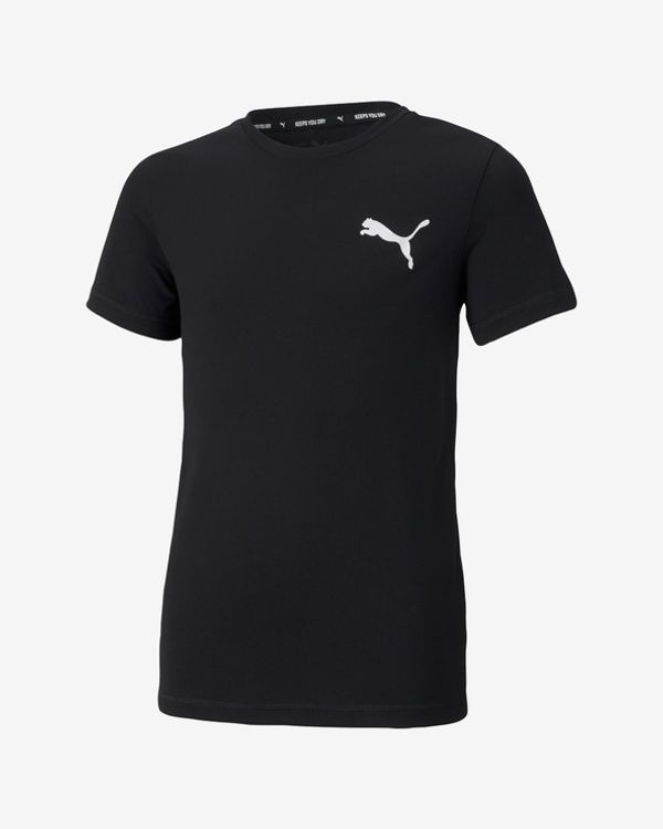 Puma Puma Active Small Logo Majica otroška Črna