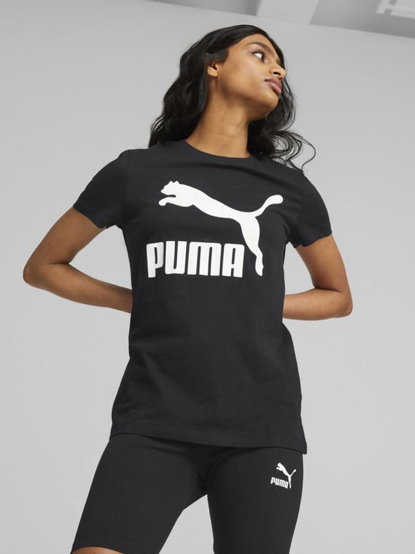 Puma Puma Classics Logo Majica Črna