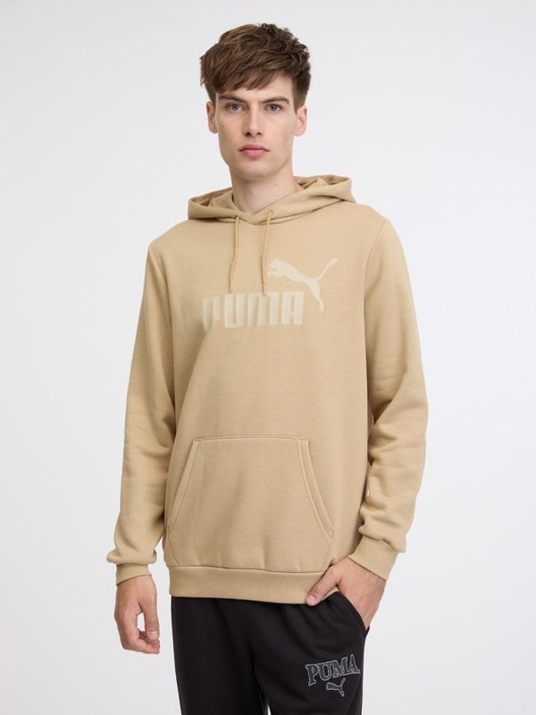 Puma Puma ESS Big Logo Hoodie FL Pulover Bež