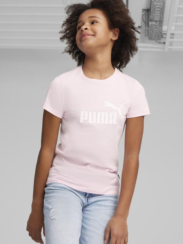 Puma Puma ESS Logo Majica otroška Roza