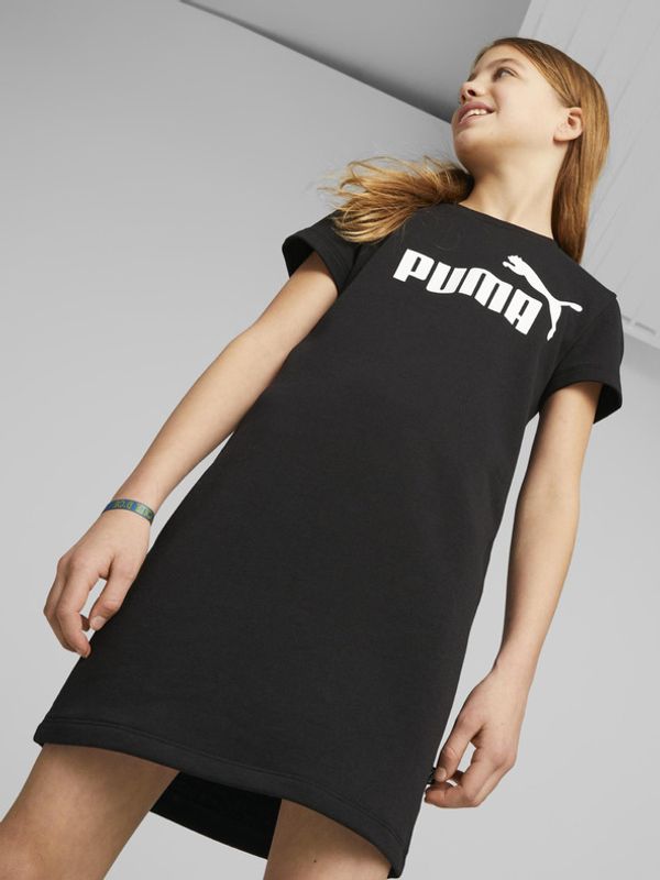 Puma Puma ESS+ Logo Otroška obleka Črna