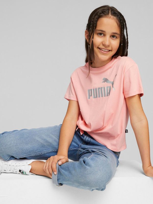 Puma Puma ESS+ Majica otroška Roza