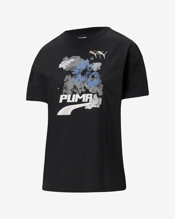Puma Puma Evide Graphic Majica Črna