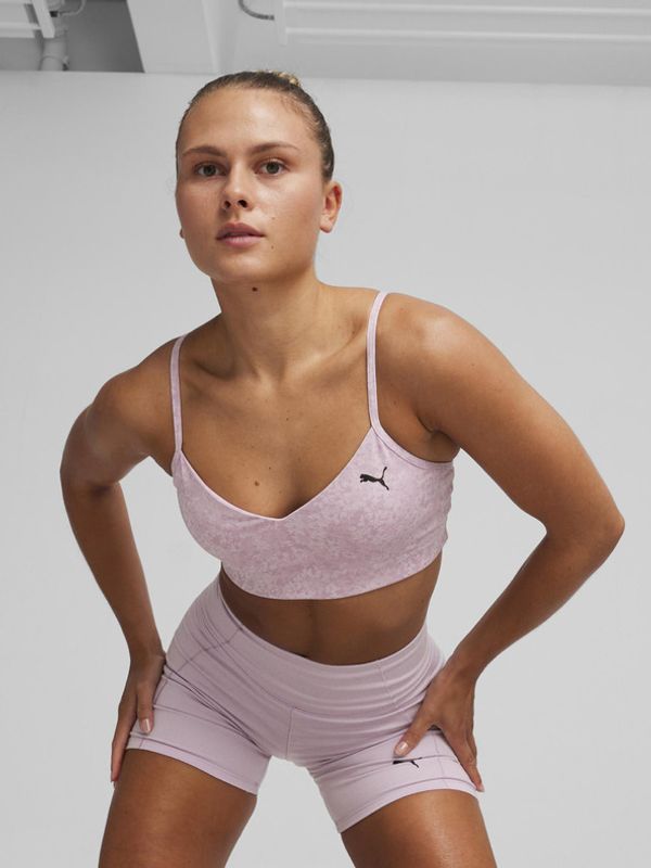 Puma Puma Move Yogini AOP Športni Modrček Roza