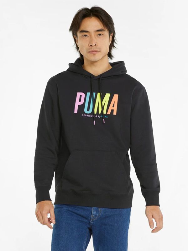 Puma Puma Pulover Črna