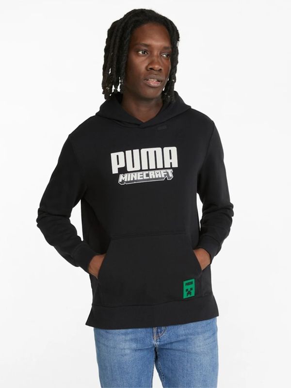 Puma Puma Puma x Minecraft Pulover Črna