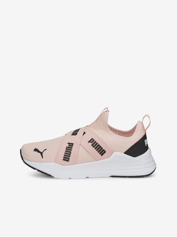 Puma Puma Wired Run Slip On Flash Jr Otroške superge Roza