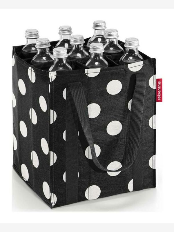 Reisenthel Reisenthel Bottlebag Dots White Torba Bela