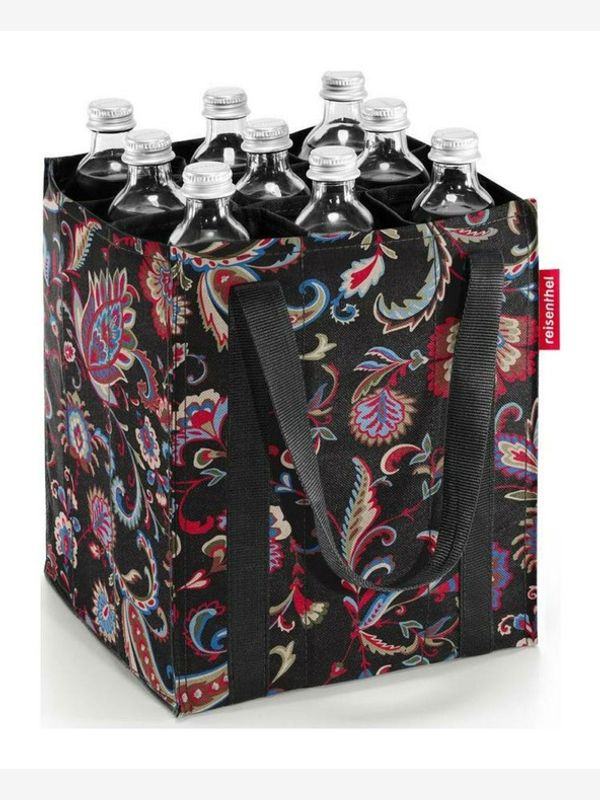 Reisenthel Reisenthel Bottlebag Paisley Black Torba Vijolična