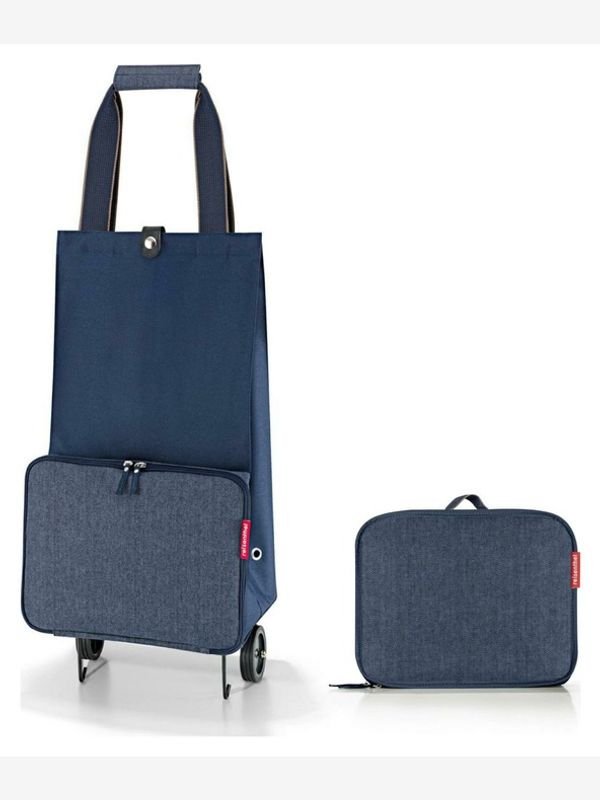Reisenthel Reisenthel Foldabletrolley Herringbone Dark Blue Torba Modra