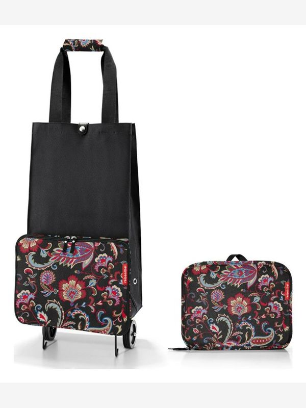 Reisenthel Reisenthel Foldabletrolley Paisley Black Torba Vijolična