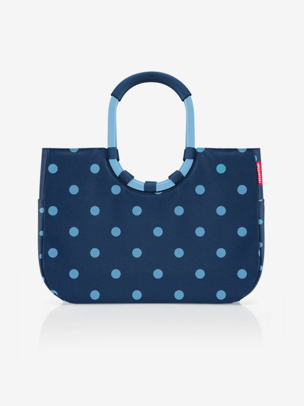 Reisenthel Reisenthel Loopshopper L Frame Mixed Dots Torba Modra