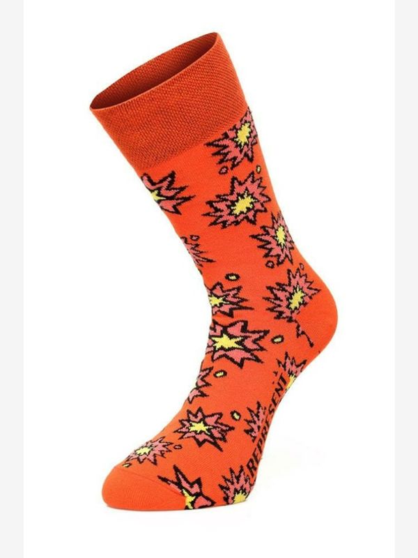 Represent Represent Nogavice Rdeča