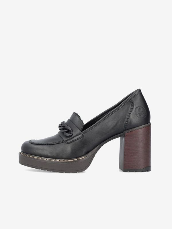 Rieker Rieker Mokasini Črna