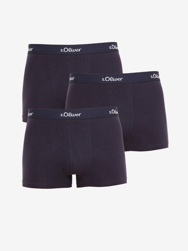 s.Oliver s.Oliver Oprijete boksarice 3 Piece Modra