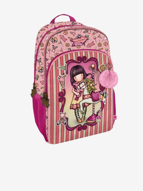Santoro Santoro Gorjuss Carousel Nahrbtnik otroški Roza