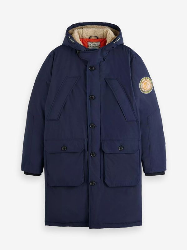 Scotch & Soda Scotch & Soda Parka Modra