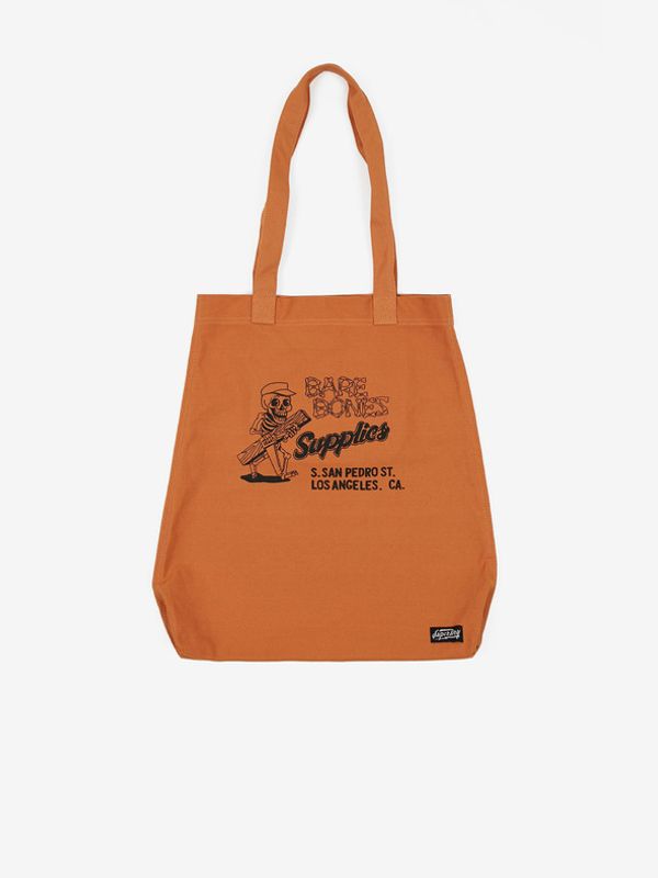 SuperDry SuperDry Elsie Canvas Graphic Tote Torbica Oranžna