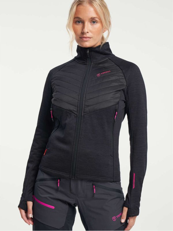 Tenson Tenson Touring Midlayer Pulover Črna