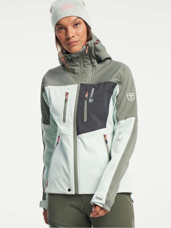 Tenson Tenson Touring Softshell Jakna Zelena