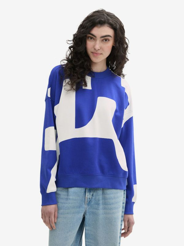 Tom Tailor Denim Tom Tailor Denim Pulover Modra