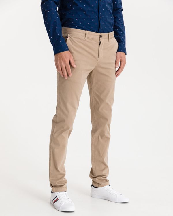 Tommy Hilfiger Tommy Hilfiger Bleecker Chino Hlače Bež