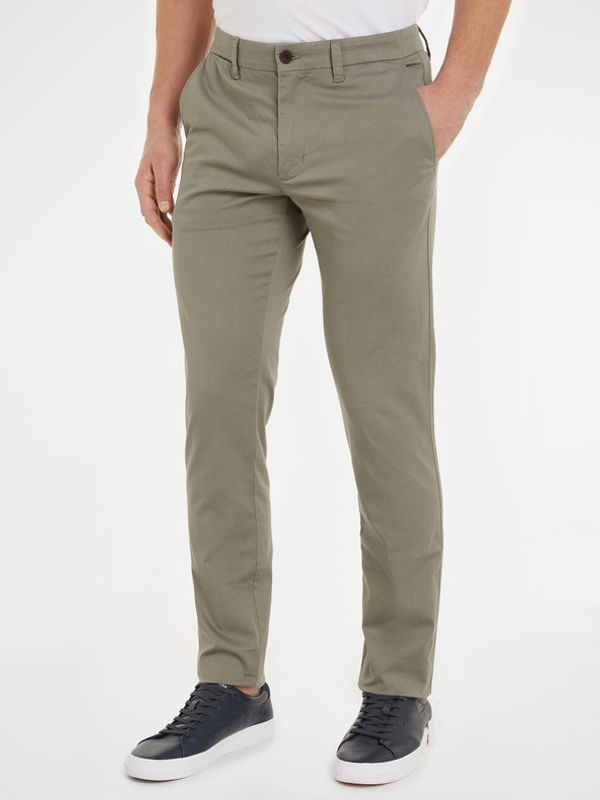 Tommy Hilfiger Tommy Hilfiger Bleecker Chino Hlače Siva