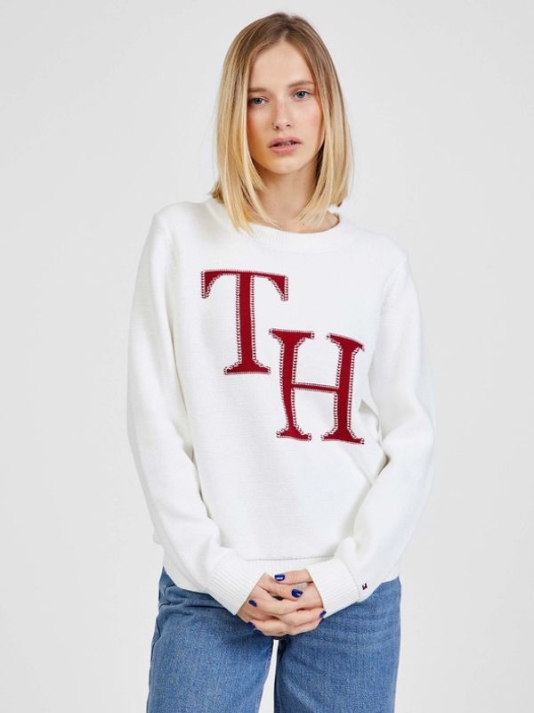 Tommy Hilfiger Tommy Hilfiger Graphic Pulover Bela