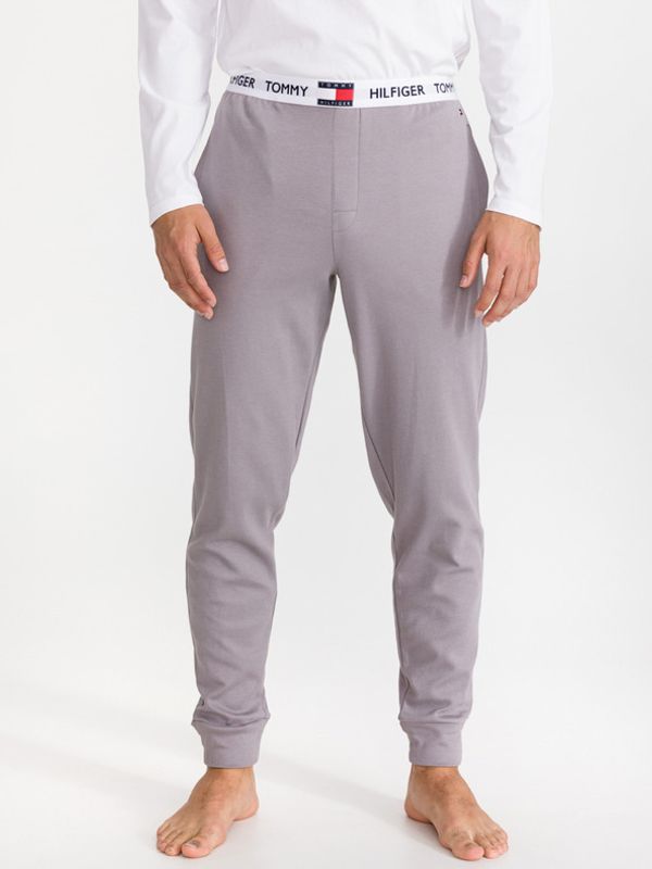 Tommy Hilfiger Tommy Hilfiger Hlače za spanje Siva