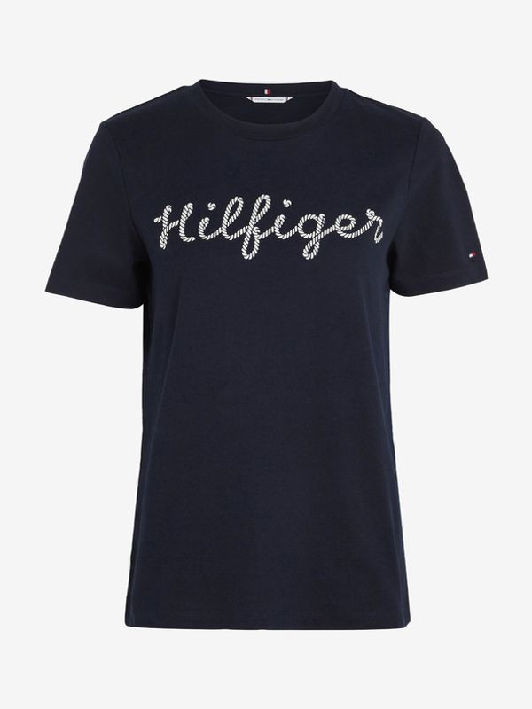 Tommy Hilfiger Tommy Hilfiger Majica Modra