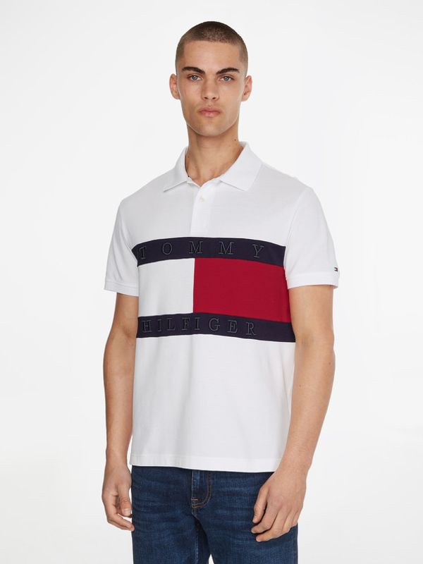 Tommy Hilfiger Tommy Hilfiger Polo majica Bela