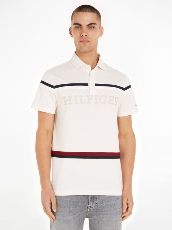 Tommy Hilfiger Tommy Hilfiger Polo majica Bela