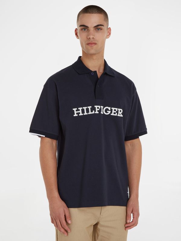 Tommy Hilfiger Tommy Hilfiger Polo majica Modra