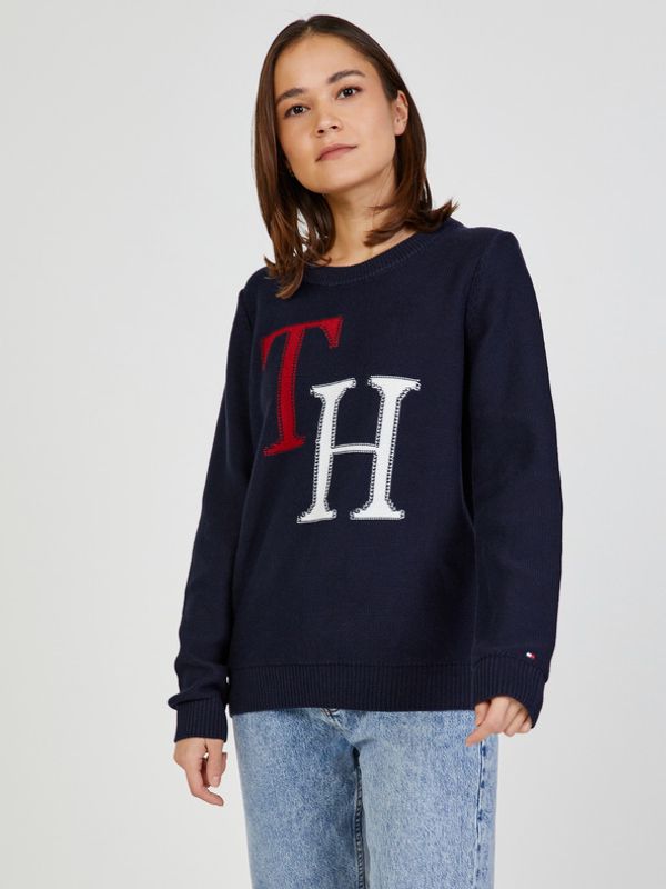 Tommy Hilfiger Tommy Hilfiger Pulover Modra