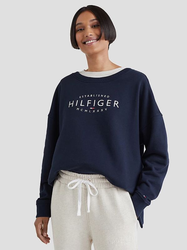 Tommy Hilfiger Tommy Hilfiger Pulover Modra