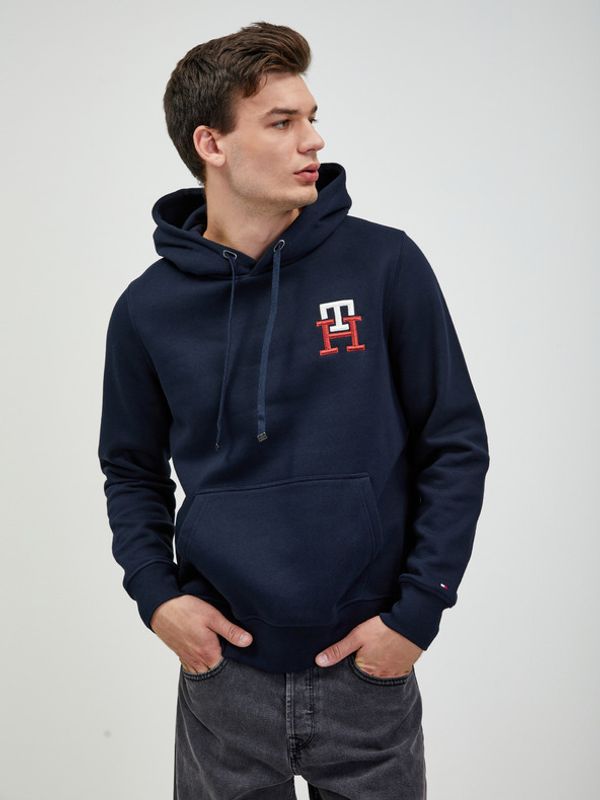 Tommy Hilfiger Tommy Hilfiger Pulover Modra