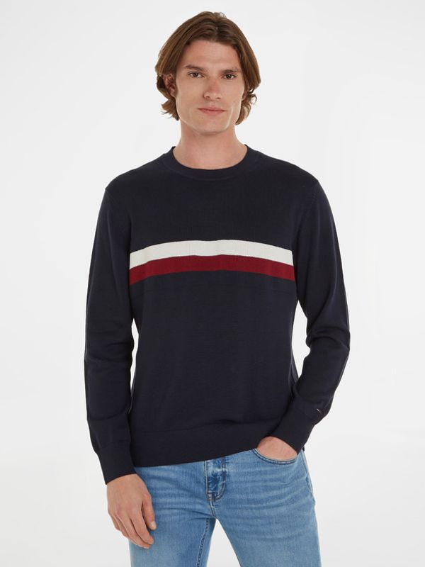 Tommy Hilfiger Tommy Hilfiger Pulover Modra