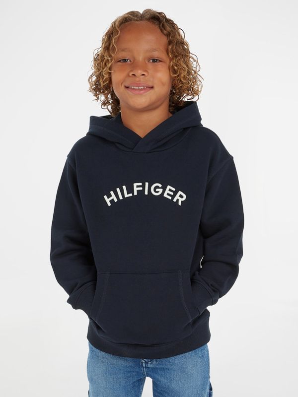 Tommy Hilfiger Tommy Hilfiger Pulover otroška Modra