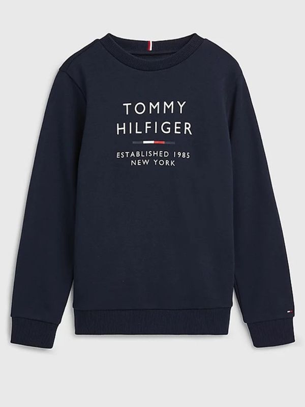 Tommy Hilfiger Tommy Hilfiger Pulover otroška Modra