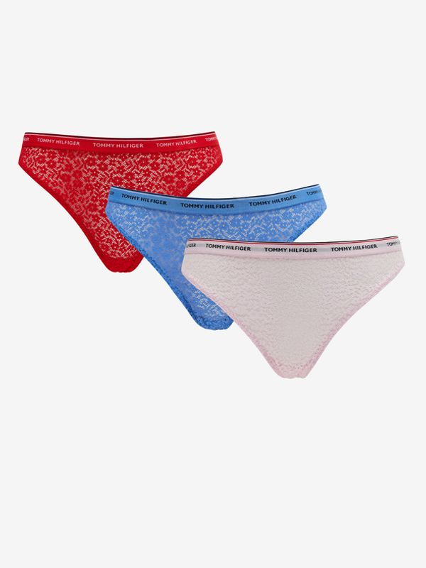 Tommy Hilfiger Underwear Tommy Hilfiger Underwear Hlačke 3 Piece Modra