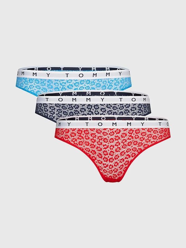 Tommy Hilfiger Underwear Tommy Hilfiger Underwear Hlačke 3 Piece Rdeča
